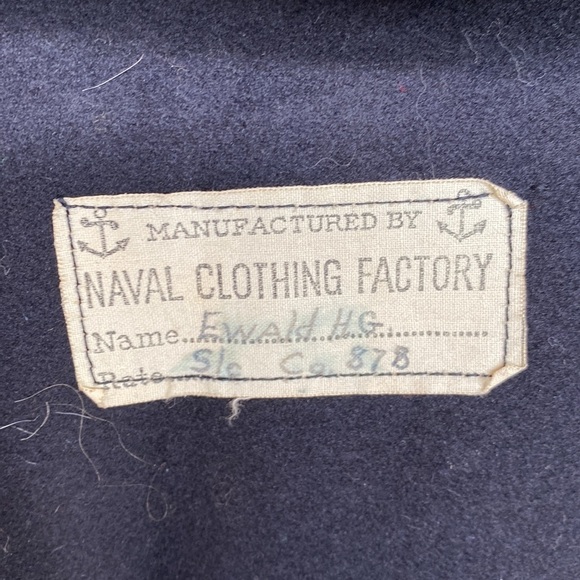 Vintage Navy Wool Sailor Top - Picture 11 of 12